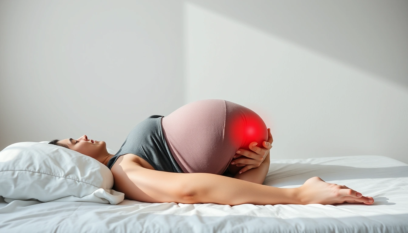 How to sleep with hip pain during pregnancy