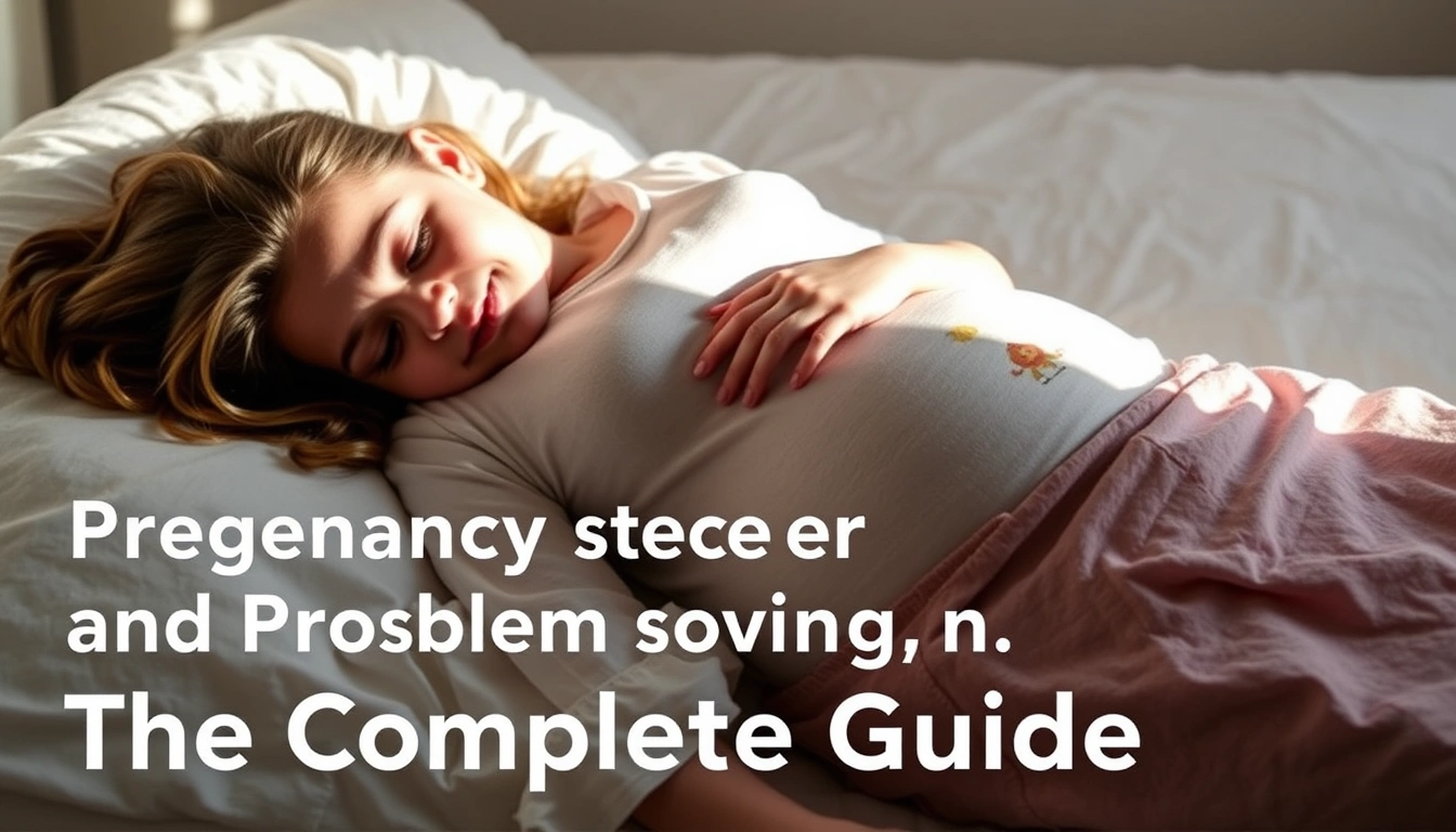 Pregnancy sleep safety and problem solving — The Complete Guide Pregnancy sleep safety and problem solving — The Complete Guide